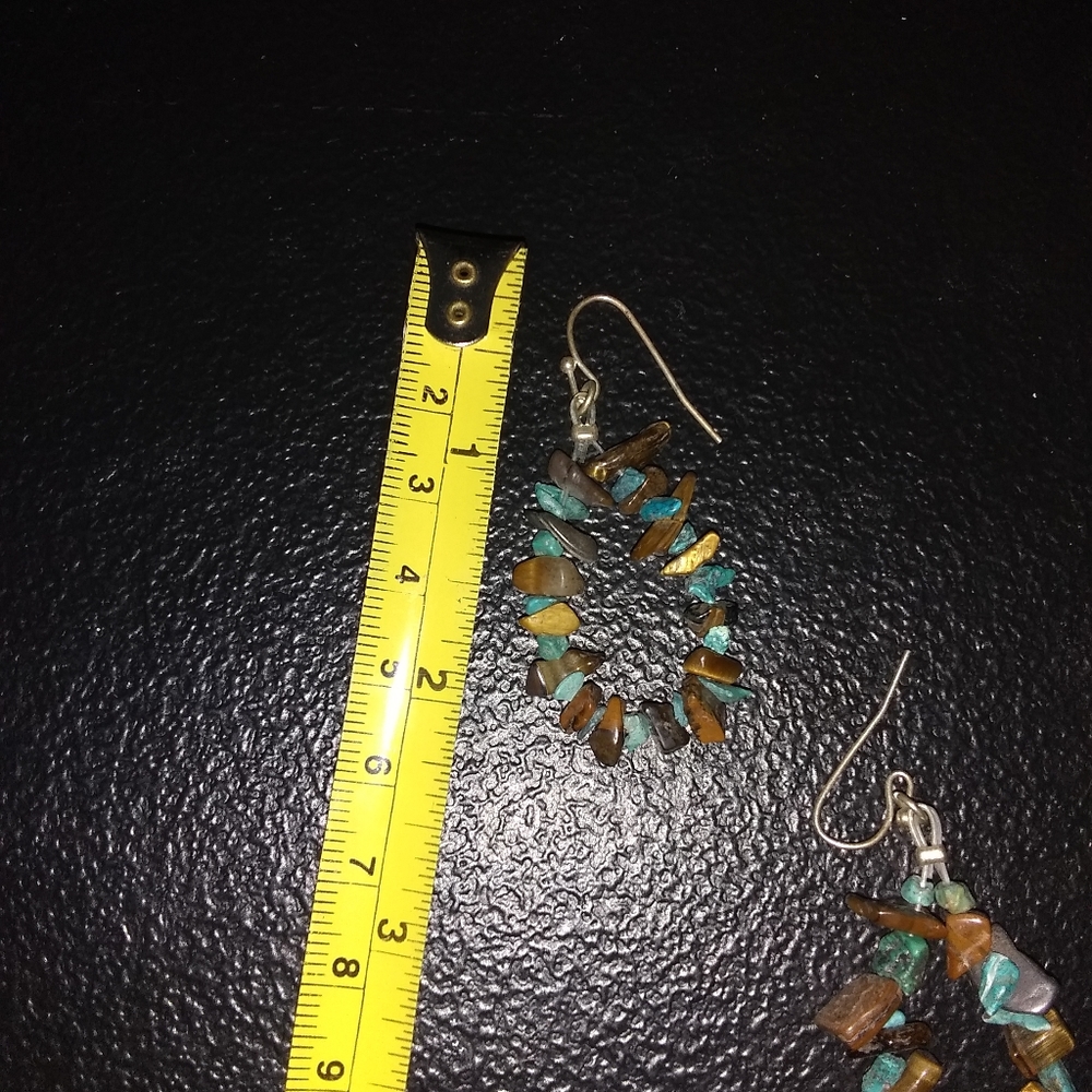 Wonderful!/ Tigers Eye Multiple String Necklace - image 7